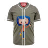 Coraline Baseball Jersey, Halloween Baseball Jersey