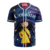 Coraline Baseball Jersey, Halloween Baseball Jersey