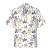 Corgi And Flowers Shirt For Men Hawaiian Shirt