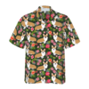 Corgi Tropical Flower Hawaiian Shirt