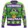 Cowabunga Donatello Christmas Teenage Mutant Ninja Turtles Ugly Christmas Sweater