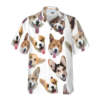 Cute Corgis' Smiling Faces Best Dog Hawaiian Shirt