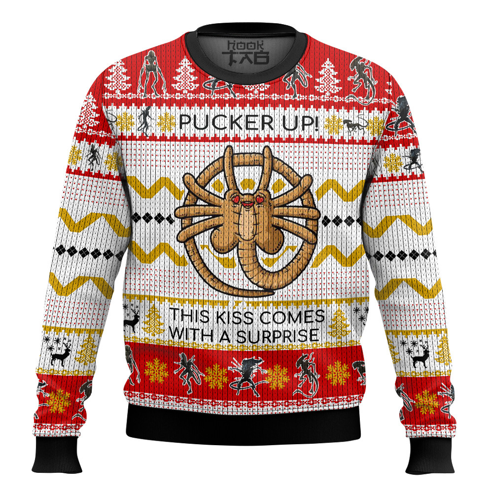 TRS x Facehugger Meme Ugly Sweater