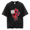 Deadpool with stupid Deadpool T-shirt