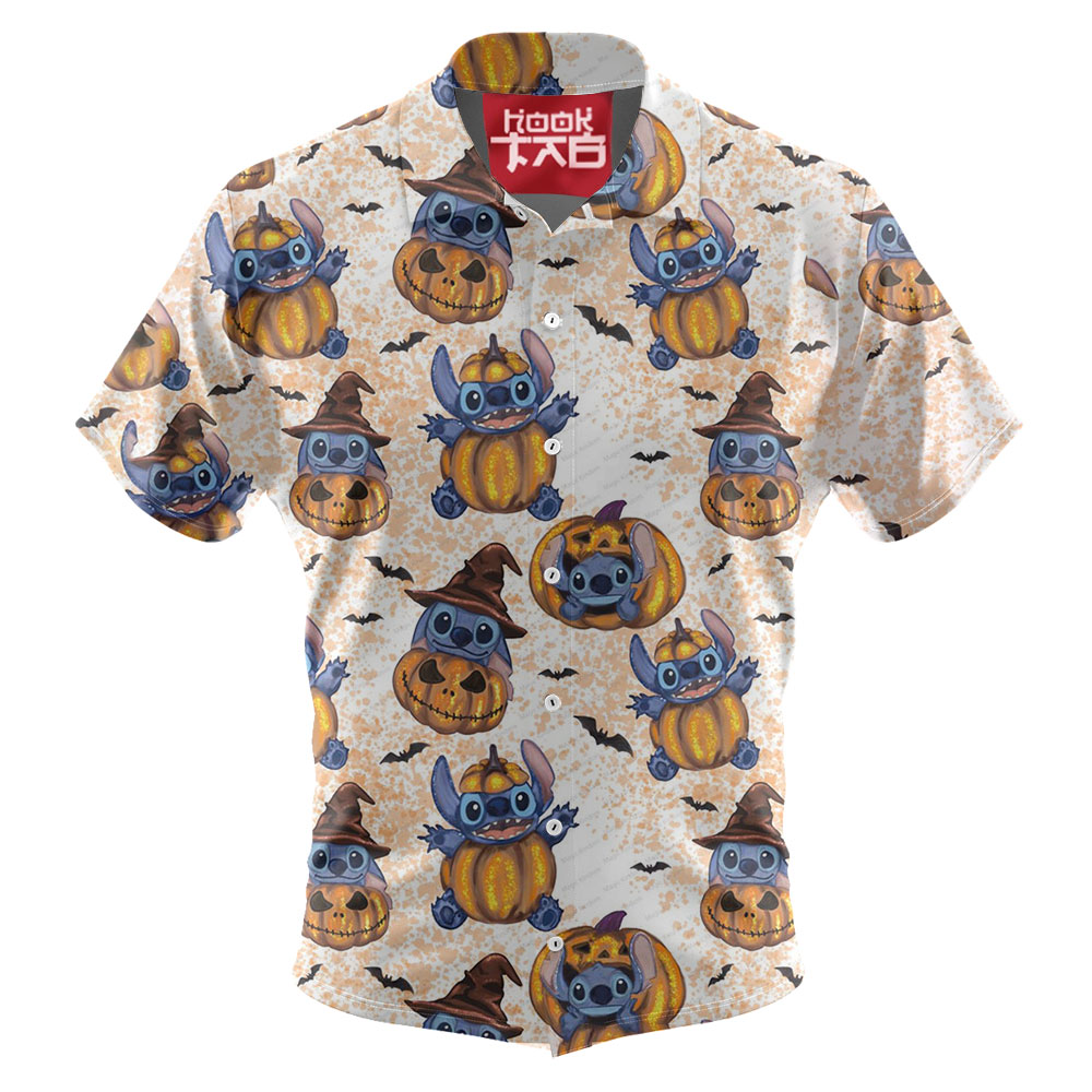 Stitch Halloween Hawaiian Shirt, Disney Halloween Hawaiian Shirt, Halloween Hawaiian Shirt