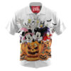 Mickey Mouse with Friends Trick or Treat Halloween Hawaiian Shirt, Disney Halloween Hawaiian Shirt, Halloween Hawaiian Shirt