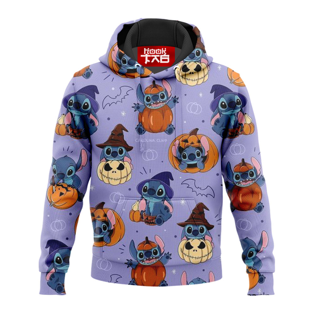 Stitch Halloween Hoodie, Lilo & Stitch Hoodie, Disney Halloween Hoodie, Halloween Hoodie