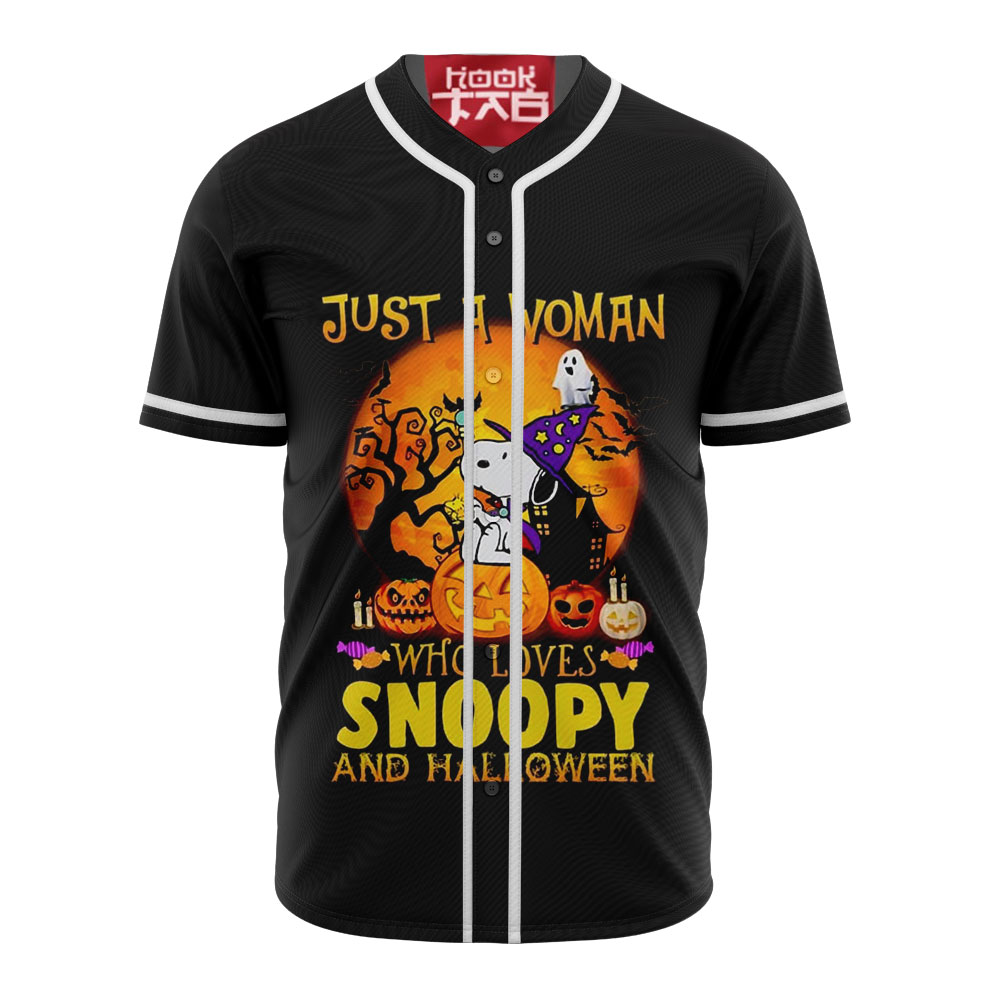 Snoopy and Halloween Baseball Jersey, The Charlie Brown and Snoopy Show Baseball Jersey, Disney Halloween Baseball Jersey, Halloween Baseball Jersey