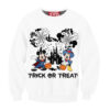 Mickey and Minnie Trick or Treat Halloween Sweatshirt, Disney Halloween Sweatshirt, Halloween Sweatshirt