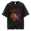 Distressed Freddy Krueger, Nightmare On Elm Street T-Shirt, Dracula T-shirt, Halloween T-shirt