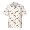 Dog Bone And Bowl Seamless Hawaiian Shirt