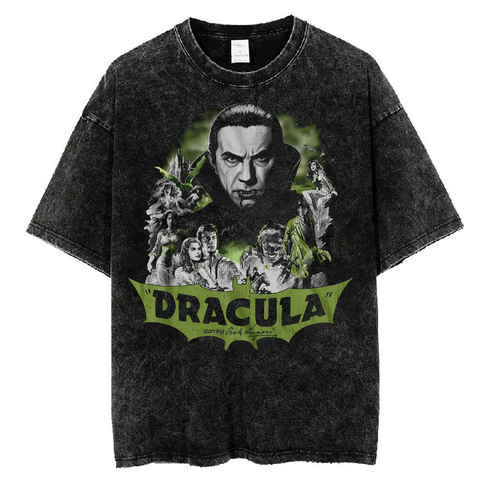 Dracula Collage Bela Lugosi T-Shirt, Dracula T-shirt, Halloween T-shirt