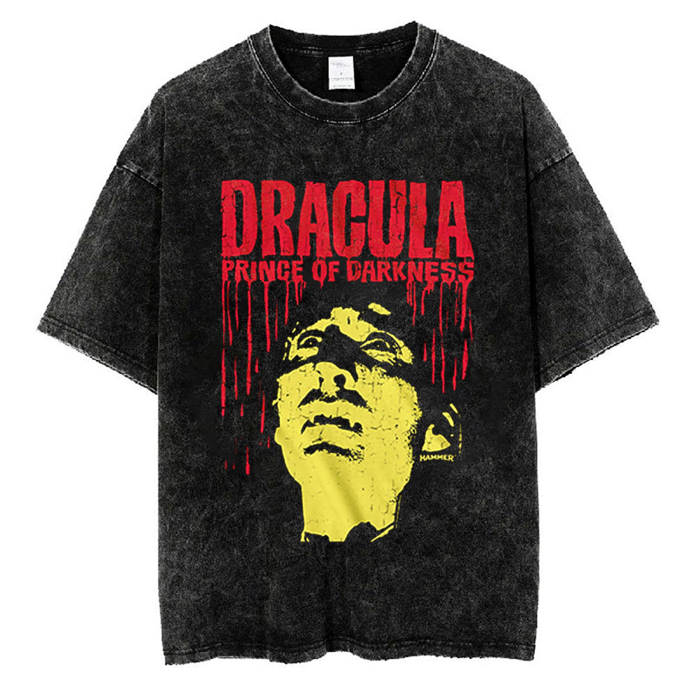 Dracula Prince Of Darkness Bloody Logo Hammer Films T-Shirt, Dracula T-shirt, Halloween T-shirt