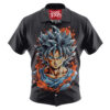 Goku Blue Hawaiian Shirt, Dragon Ball Z Hawaiian Shirt