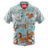 Goku Blue Hawaiian Shirt, Dragon Ball Z Hawaiian Shirt