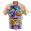 Roshi Master Goku Kid & Krillin Hawaiian Shirt, Dragon Ball Z Hawaiian Shirt