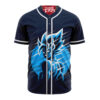 Goku Blue Baseball Jersey, Dragon Ball Z Baseball Jersey