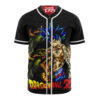 Goku Blue Baseball Jersey, Dragon Ball Z Baseball Jersey