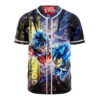 Goku Blue Baseball Jersey, Dragon Ball Z Baseball Jersey