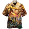 Dragon Fight To Defend The Territory - Hawaiian Shirt