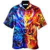 Dragon Fire And Water Love Life - Hawaiian Shirt