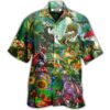 Dragon Mushroom Love Forest - Gift For Men And Women - Hawaiian Shirt