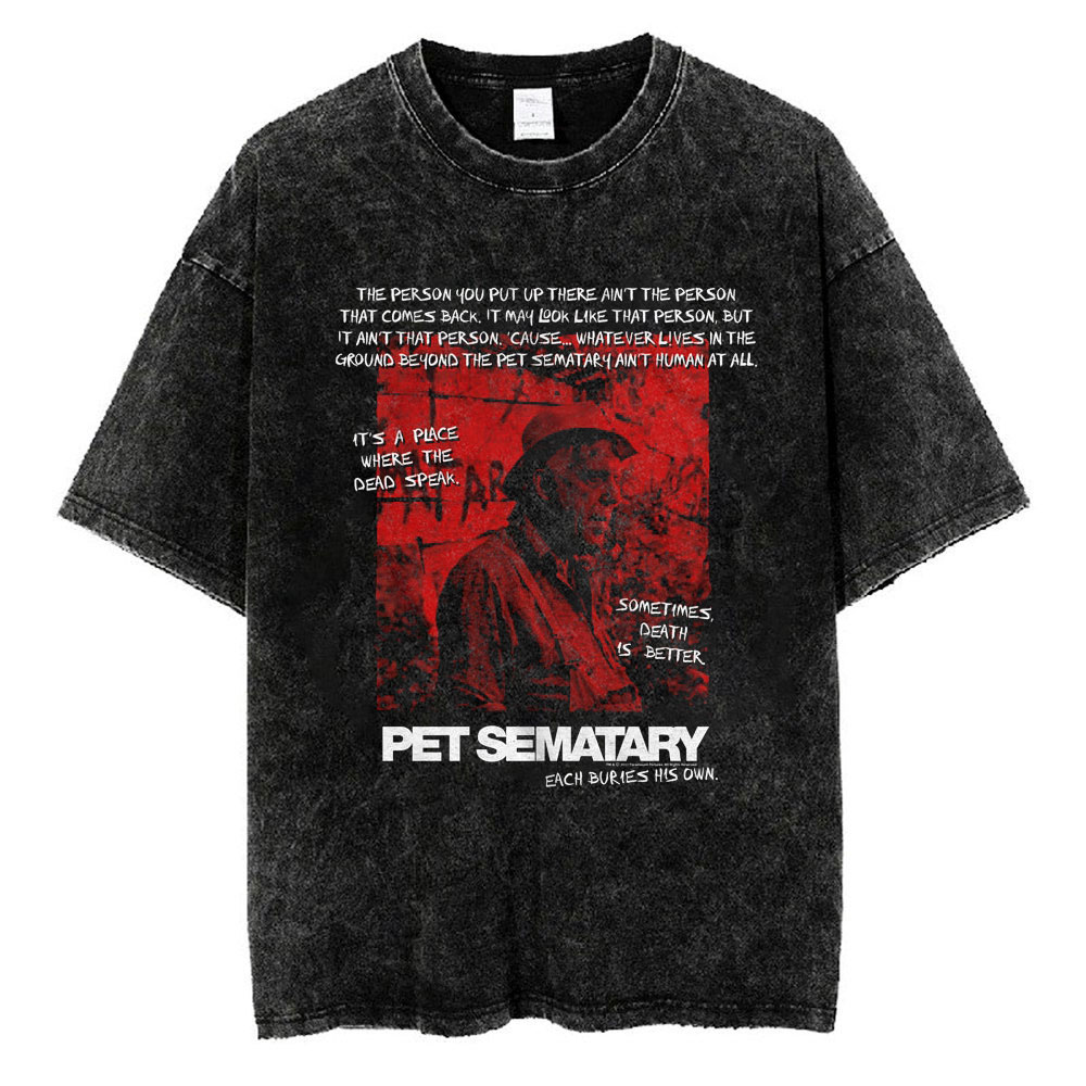 Each Buries His Own T-shirt, Pet Sematary T-Shirt, Halloween T-shirt