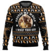 Excuse Me While I Whip This Out Blazing Saddles Ugly Christmas Sweater