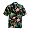 Flamingo Tropical Pattern V2 Hawaiian Shirt