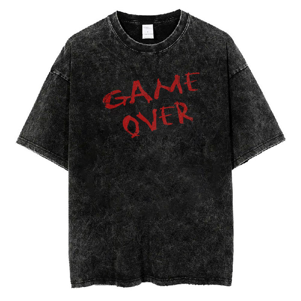 Game Over T-shirt, Saw T-Shirt, Halloween T-shirt