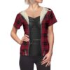 Vanessa Carlysle Women's T-shirt, Deadpool & Wolverine Costume, Halloween Costume