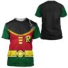 Teen Titan Robin Cosplay Costumes- T-shirts For Men