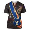 George Smith Patton Cosplay Costumes, Costume T-shirts For Men