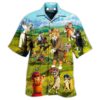 Golf Cats That What I Do I Play Golf And I Know Thing - Hawaiian Shirt