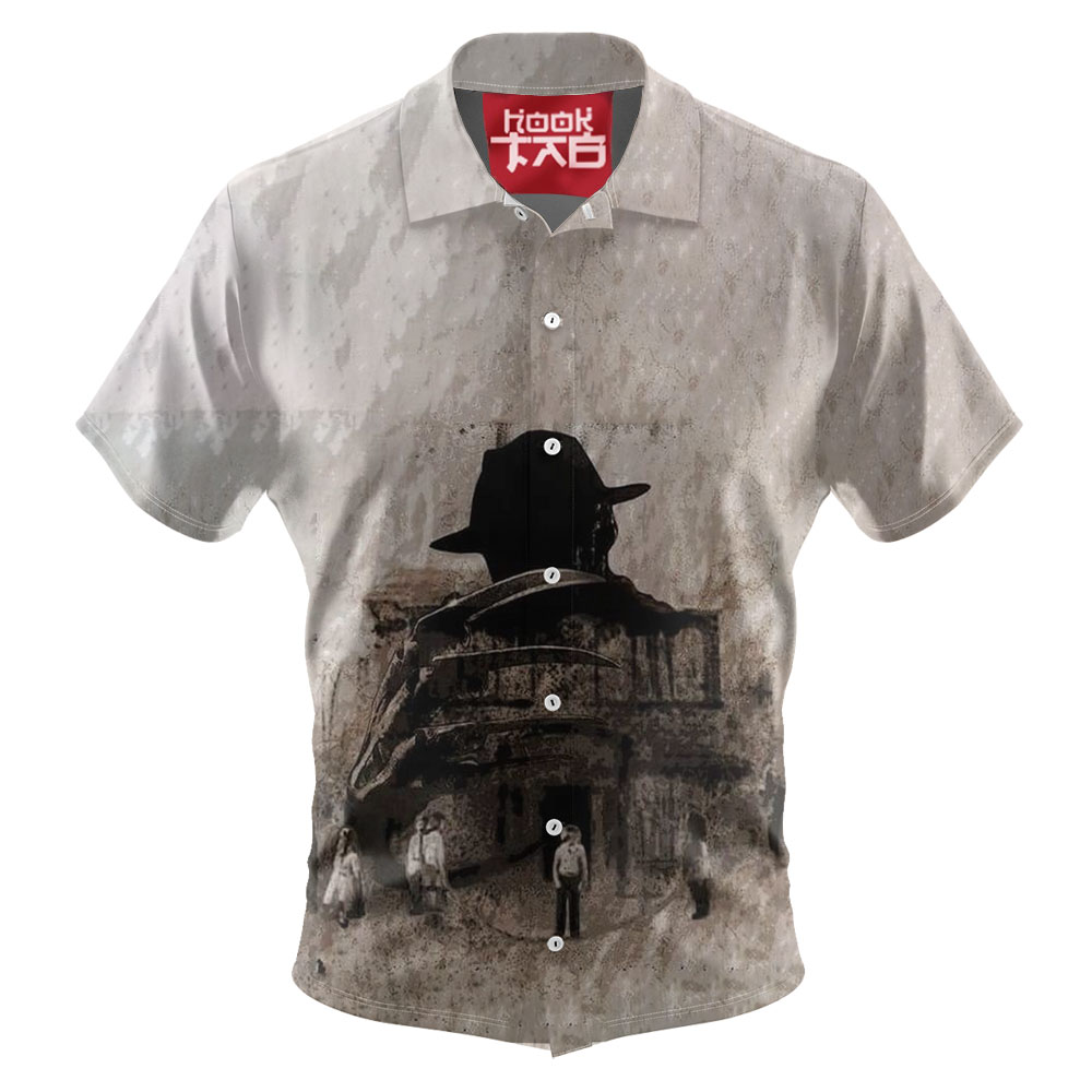 Freddy Krueger Hawaiian Shirt, A Nightmare on Elm Street Hawaiian Shirt, Halloween Hawaiian Shirt