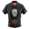 Pinhead Hawaiian Shirt, Hellraiser Hawaiian Shirt, Halloween Hawaiian Shirt