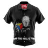 Pinhead Hawaiian Shirt, Hellraiser Hawaiian Shirt, Halloween Hawaiian Shirt