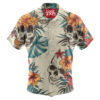 Skull And Bones Hawaiian Shirt, Halloween Hawaiian Shirt