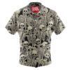 Skull And Bones Hawaiian Shirt, Halloween Hawaiian Shirt