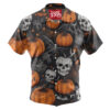 Skull And Bones Hawaiian Shirt, Halloween Hawaiian Shirt