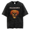 Halloween Pumpkin Skull T-Shirt, Halloween T-shirt