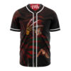 Freddy Krueger Baseball Jersey, A Nightmare on Elm Street Baseball Jersey, Halloween Baseball Jersey