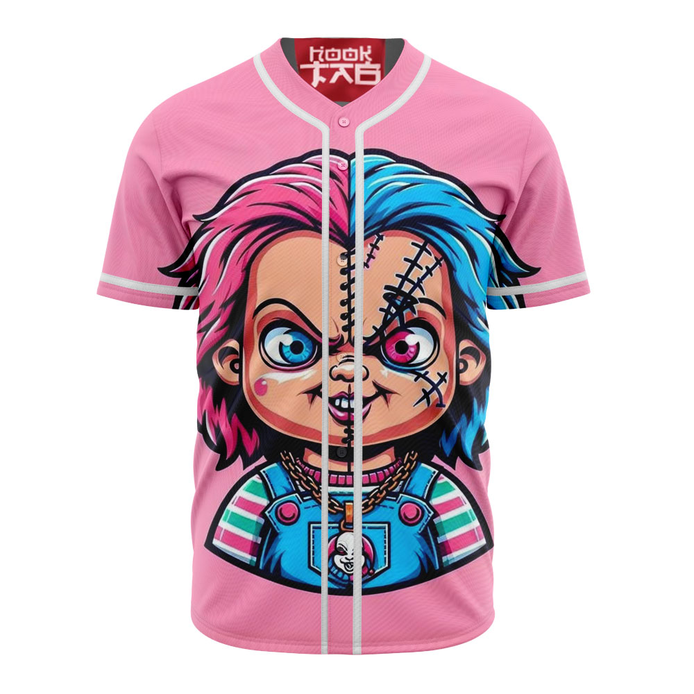 Chucky Baseball Jersey, Halloween Baseball Jersey