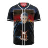 Pinhead Baseball Jersey, Hellraiser Baseball Jersey, Halloween Baseball Jersey