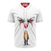 Pennywise Baseball Jersey, IT Baseball Jersey, Halloween Baseball Jersey