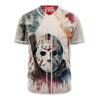 Jason Voorhees Baseball Jersey, Friday the 13th Baseball Jersey, Halloween Baseball Jersey