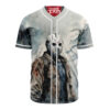 Jason Voorhees Baseball Jersey, Friday the 13th Baseball Jersey, Halloween Baseball Jersey