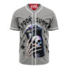 Skull And Bones Baseball Jersey, Halloween Baseball Jersey