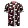 Skull And Bones Baseball Jersey, Halloween Baseball Jersey