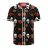 Pumpkin Baseball Jersey, Halloween Baseball Jersey